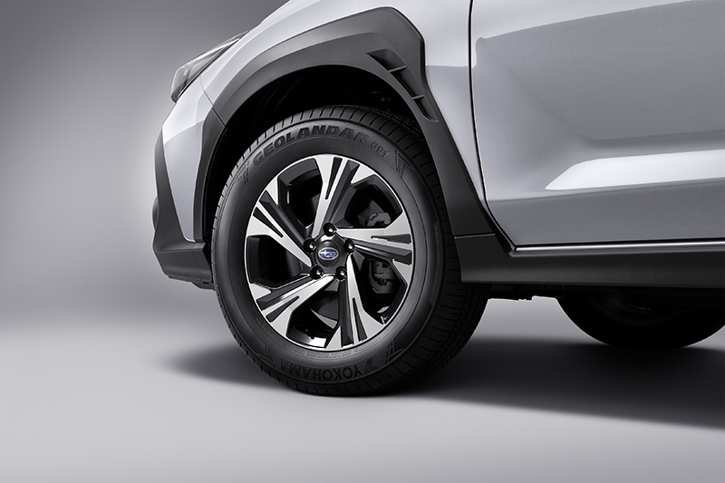 Crosstrekin vanne on suunniteltu kestämään vaativia tieolosuhteita.