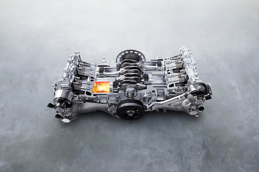 Subaru Outback – esittelee pohjalevyn, suojarakenteet ja voimansiirtokomponentit.